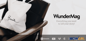 WunderMag A Responsive Blog And Shop WordPress