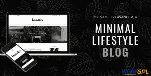 Lavander A Lifestyle WordPress Blog Theme