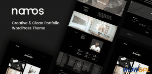 Namos Creative One Multi Page Portfolio WordPres