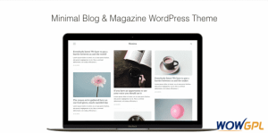 Maxima Minimal Blog and Magazine WordPress Theme