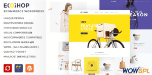 ECOSHOP Multipurpose eCommerce WordPress Theme 1