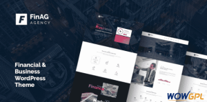 Finag Creative And Finance Agency WordPress Theme