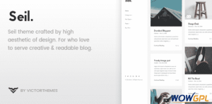 Seil A Responsive WordPress Blog Theme