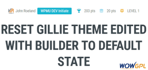 WPMU DEV Gillie WordPress Theme