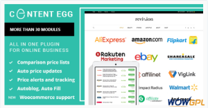Content Egg all in one plugin for Affiliate Price Comparison Deal sites