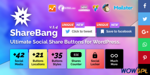 ShareBang Ultimate Social Share Buttons for WP