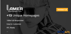 Lamer Fashion WooCommerce WordPress Theme