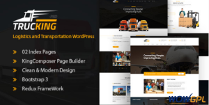 Trucking Logistics and Transportation WordPress
