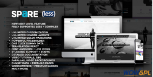 Spare Ultimate MultiPurpose LESS Theme