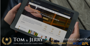 Tom Jerry A WordPress Law and Business Theme