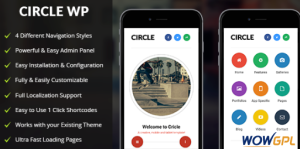Circle Mobile Mobile WordPress Theme