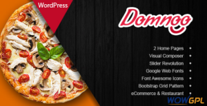 Domnoo Pizza Restaurant WordPress Theme
