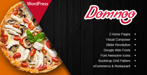Domnoo - Pizza & Restaurant WordPress Theme 1.40 1 Domnoo Pizza Restaurant WordPress Theme