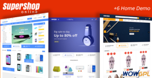 Super Shop Market Store RTL Responsive WooCommerce