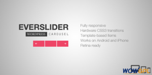 Everslider Responsive WordPress Carousel Plugin