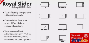 RoyalSlider Touch Content Slider for WordPress