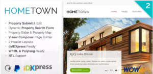 Hometown Real Estate WordPress Theme