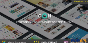 Gon Responsive Multi Purpose WordPress Theme