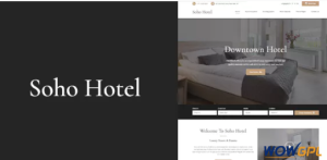 Soho Hotel Booking Hotel WordPress Theme