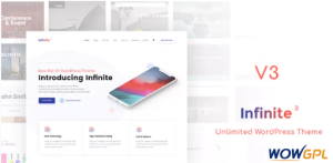 Infinite Responsive Multi Purpose WordPress Theme