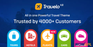 Travelo Travel Tour Booking Responsive WordPress Theme