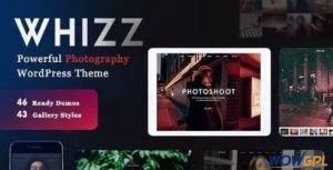 Whizz Photography WordPress for Photography