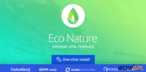 Eco Nature – Environment Ecology WordPress Theme