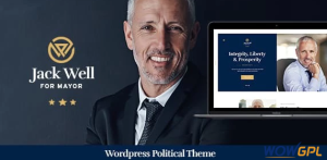 Jack Well Elections Campaign Political WordPress Theme