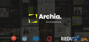 Archia Architecture Interior WordPress Theme 1