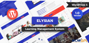 Elysian WordPress School Theme LMS