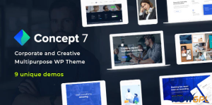 Concept Seven Responsive Multipurpose WordPress Theme