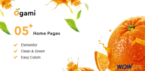 Ogami Organic Store WordPress Theme