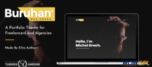 Buruhan A Portfolio Theme for Freelancers and Agencies