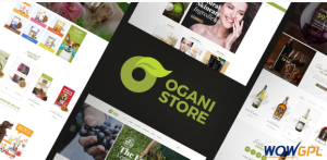 Ogani Organic Food Store Theme for WooCommerce WordPress