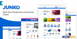 Junko Technology Theme for WooCommerce WordPress