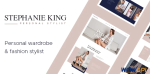 S.King Personal Stylist and Fashion Blogger WordPress Theme