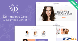 DC Dermatology Clinic Cosmetology Center WordPress Theme