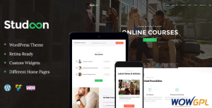 Studeon An Education Center Training Courses WordPress Theme