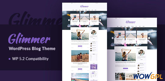 Glimmer - A Responsive WordPress Blog Theme 3.2 1 Glimmer A Responsive WordPress Blog Theme