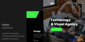 Seppo Corporate One Page WordPress Theme