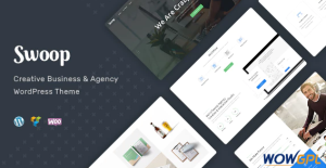 Swoop Web Studio Creative Agency WordPress Theme