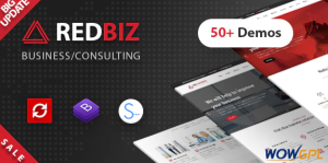 RedBiz Business Consulting Multi Purpose Template