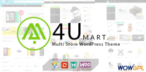 M4U Multi Store Responsive WordPress Theme