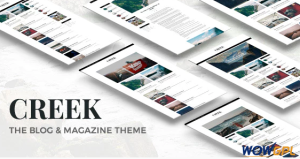 Creek Classic Elegant Magazine WordPress Theme