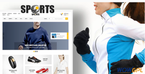 Sport Shop Sporting Club RTL WooCommerce WordPress Theme