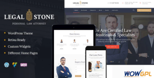 Legal Stone Lawyers Attorneys WordPress Theme