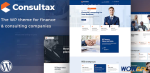 Consultax Financial Consulting WordPress Theme