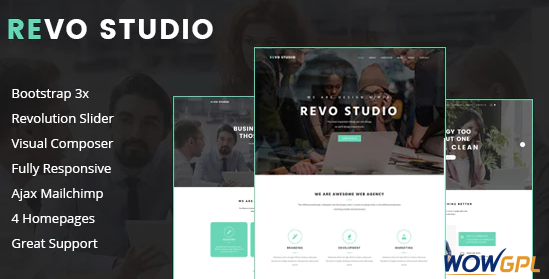 Revo Studio Multipurpose WordPress Theme