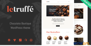 Le Truffe Chocolate Boutique WordPress Theme