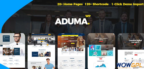 Aduma Consulting Finance Business WordPress Theme